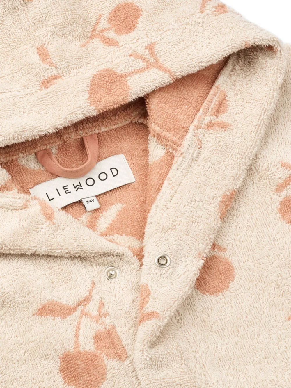 LIEWOOD LOGO-PRINT ROBE 