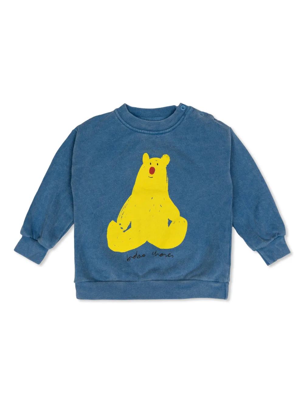Bobo Choses graphic-print sweatshirt | Blue | Image 1