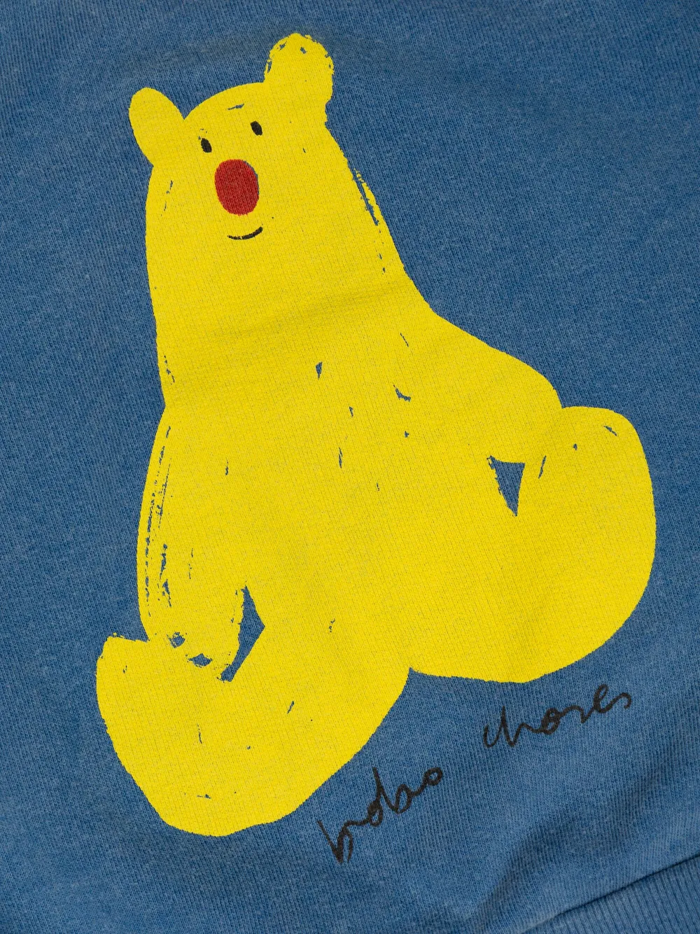 Bobo Choses Sweater met grafische print Blauw