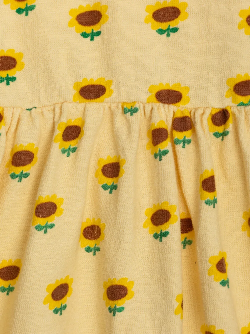 Shop Bobo Choses Sunflower Dress In Yellow