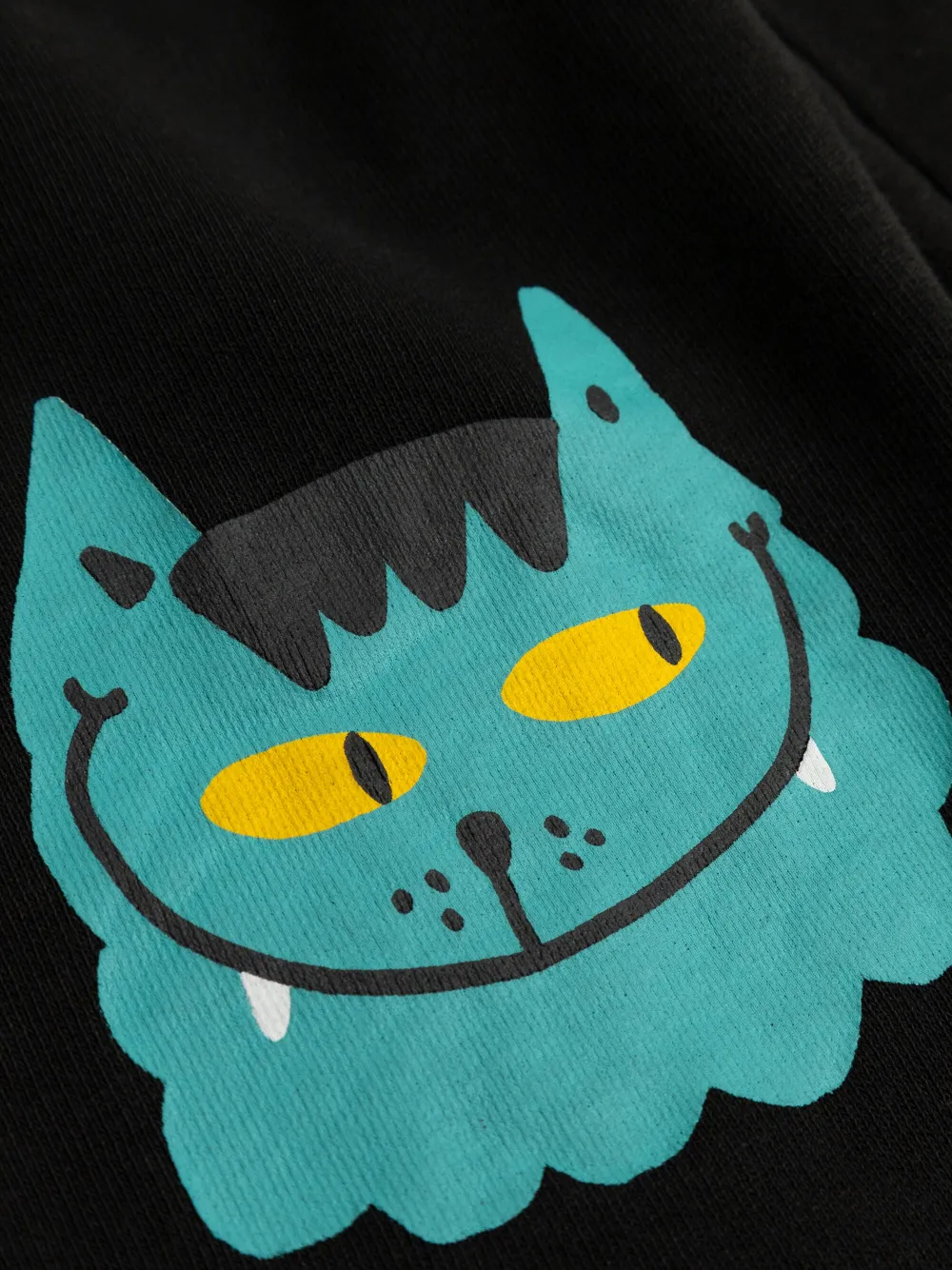 Stella McCartney Kids Cats Graphic trainingsbroek Zwart