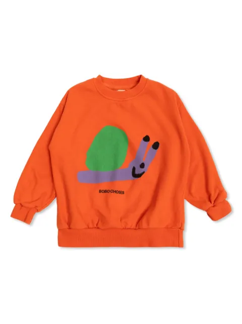 Bobo Choses Funny Snail sweatshirt