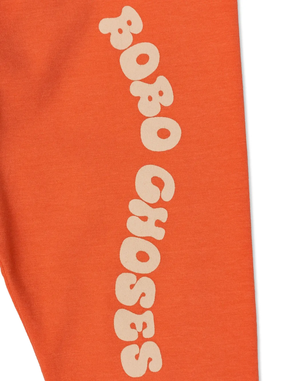 Bobo Choses Legging met logoprint Oranje