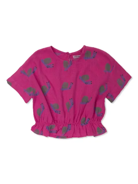 Bobo Choses Funny Snail blouse
