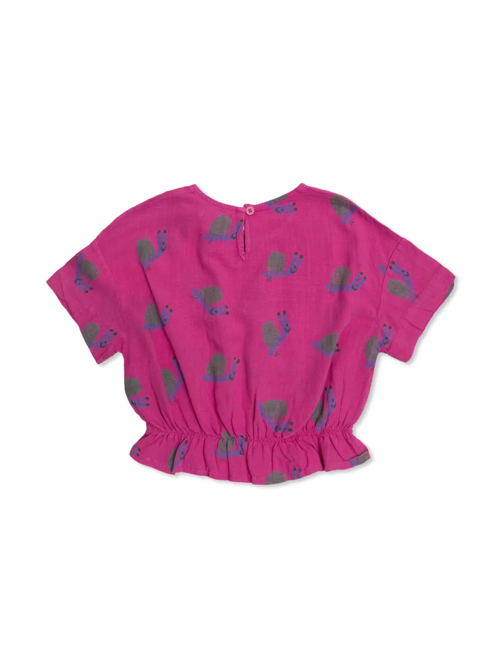 Bobo Choses Funny Snail shirt - Roze