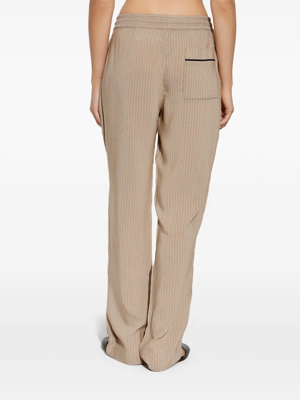 VICTORIA BECKHAM PLEAT-DETAIL PYJAMA TROUSERS