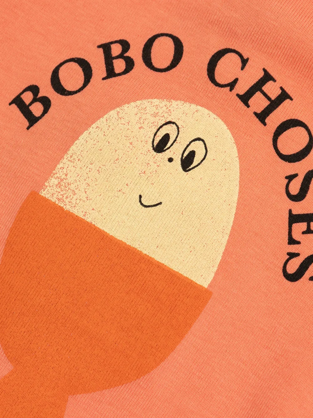 Bobo Choses Romper met grafische print Oranje