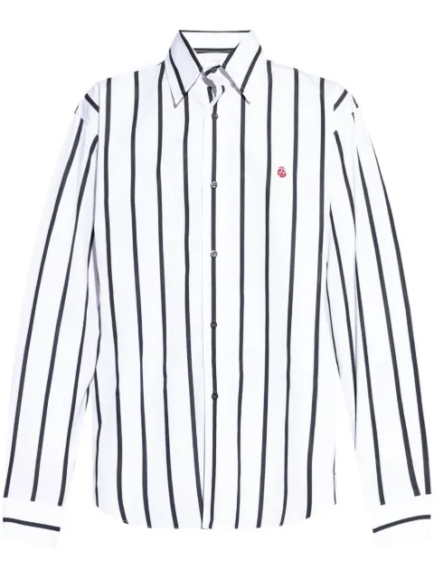 Alexander McQueen camisa con motivo Skull