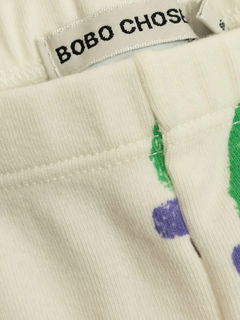 Bobo Choses Broek met slakkenprint Wit