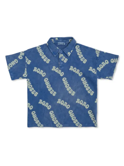 Bobo Choses Camisa polo com logo