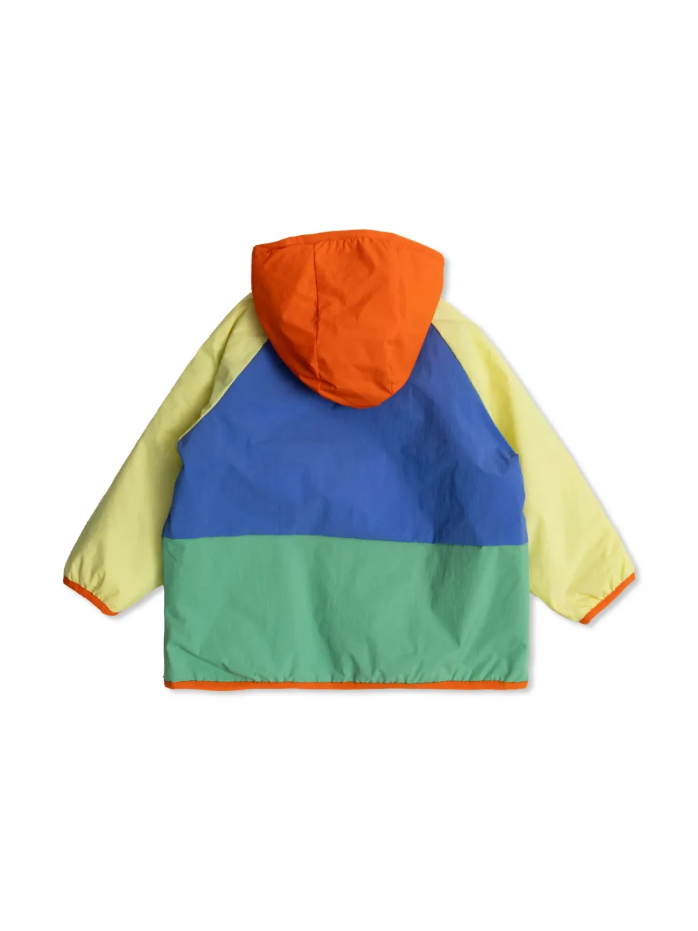 Bobo Choses Omkeerbaar jack met colourblocking - Groen