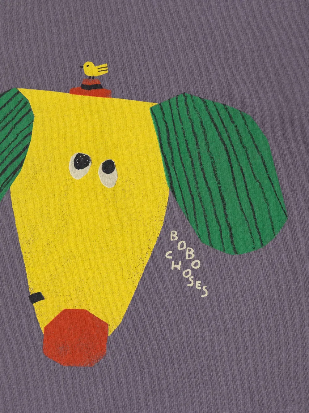 Bobo Choses Happy Dog T-shirt Paars