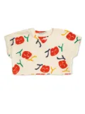 Bobo Choses Smiling Joy T-shirt - Neutrals