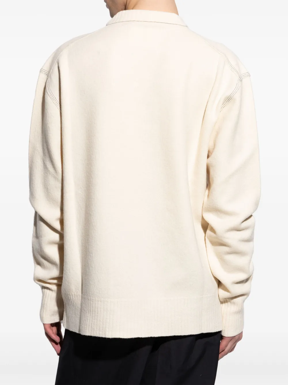 Jil Sander Trui van scheerwol Wit