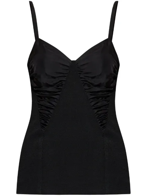 Jil Sander ruched tank top