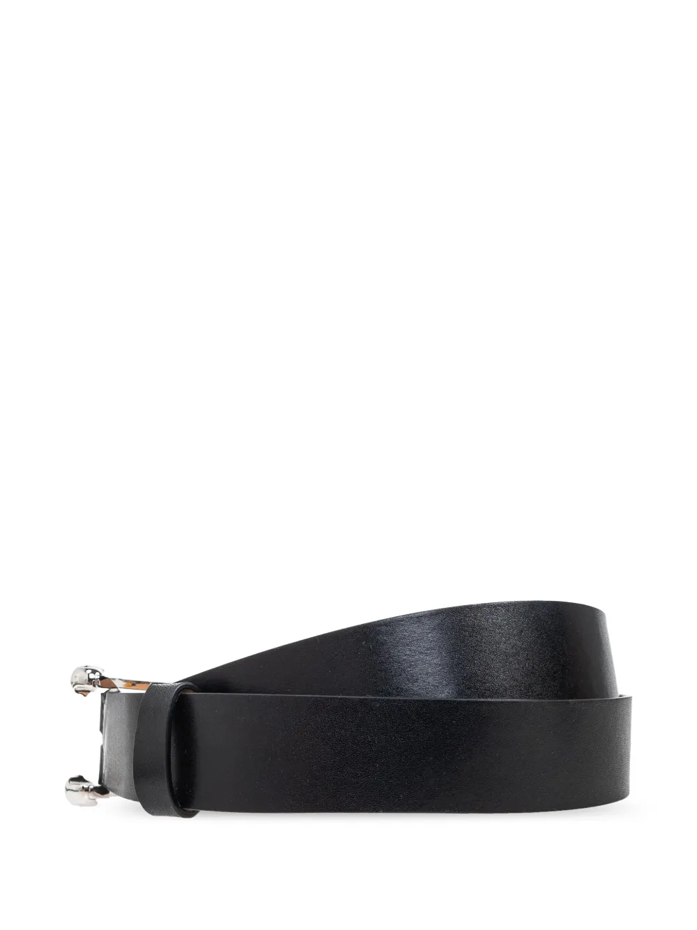 Alexander McQueen Twin Skull riem Zwart