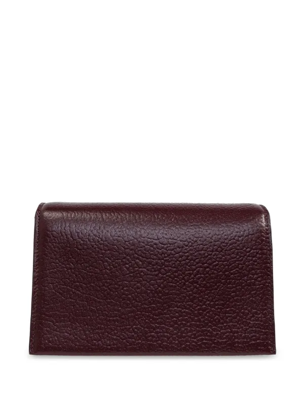 Alexander McQueen T-Bar Clutch Bag | Red | FARFETCH