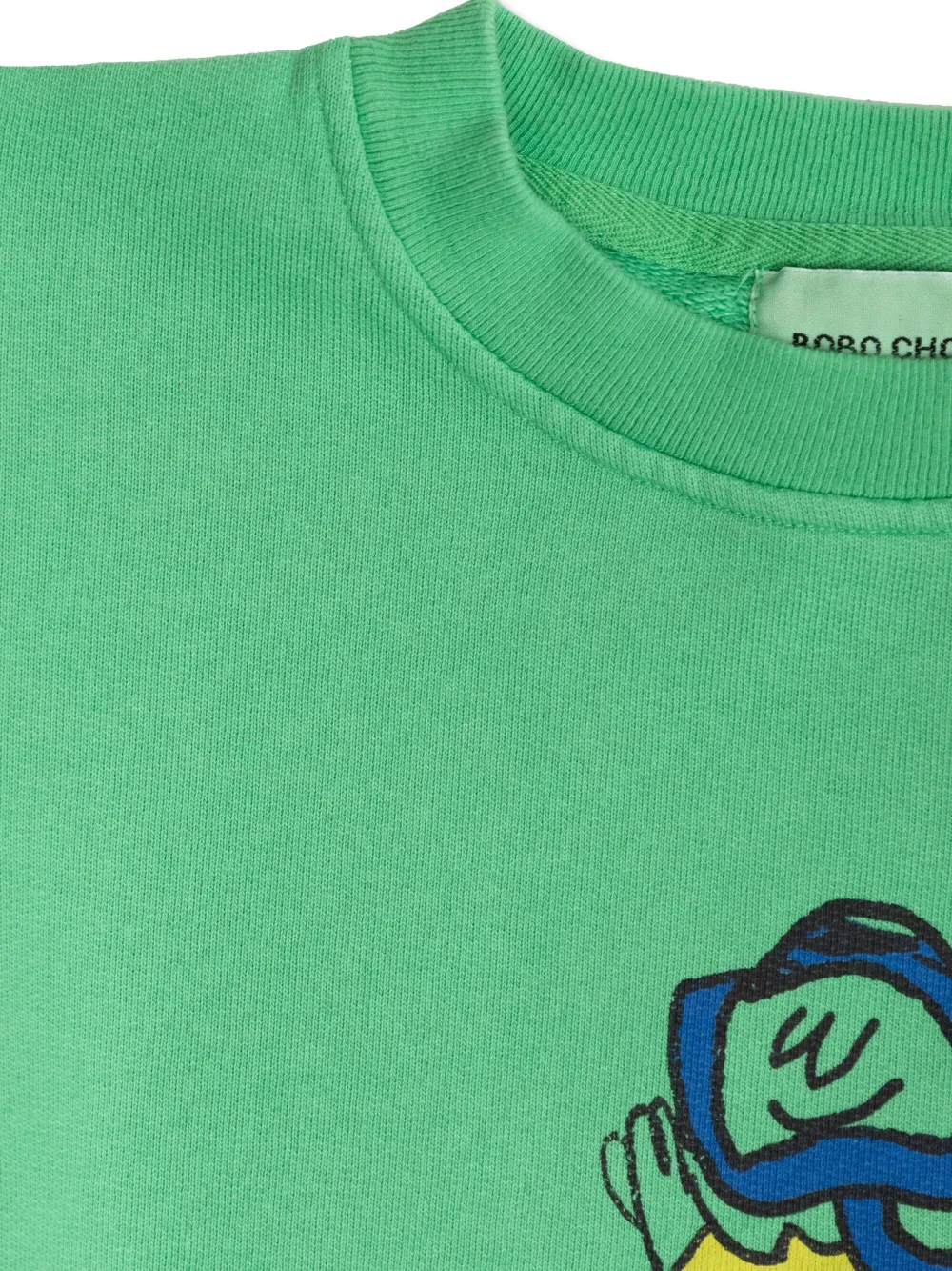 Bobo Choses A Day at the Beach sweater Groen