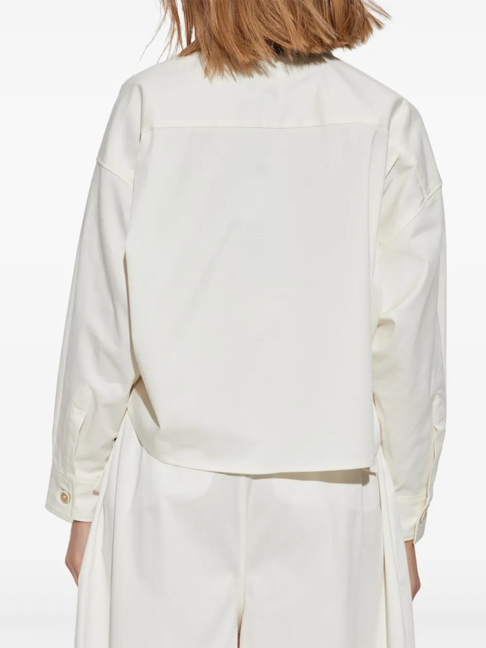 Fabiana Filippi Blouse met kralen Wit