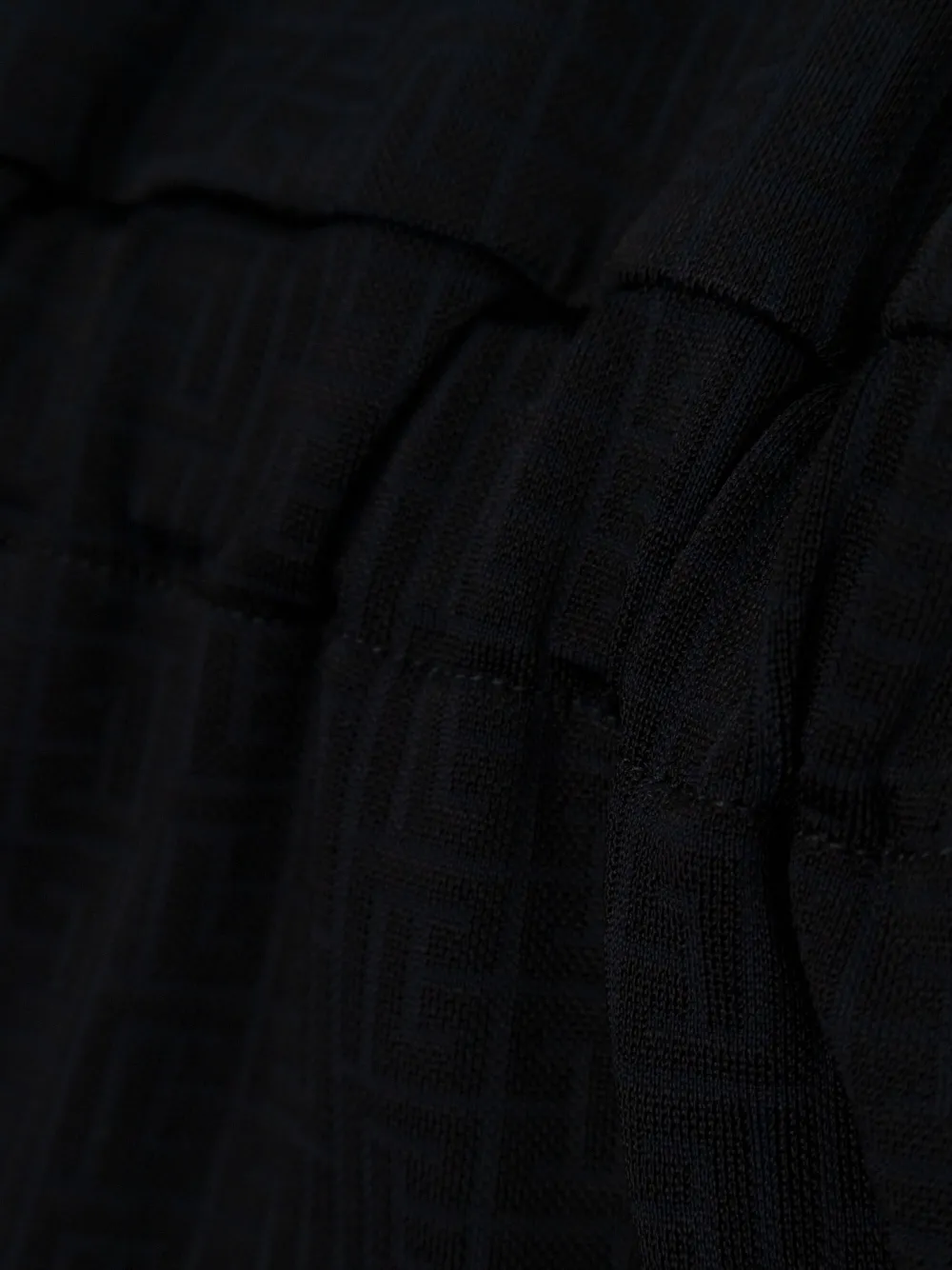 BALMAIN LOGO-PATCH DRESS 