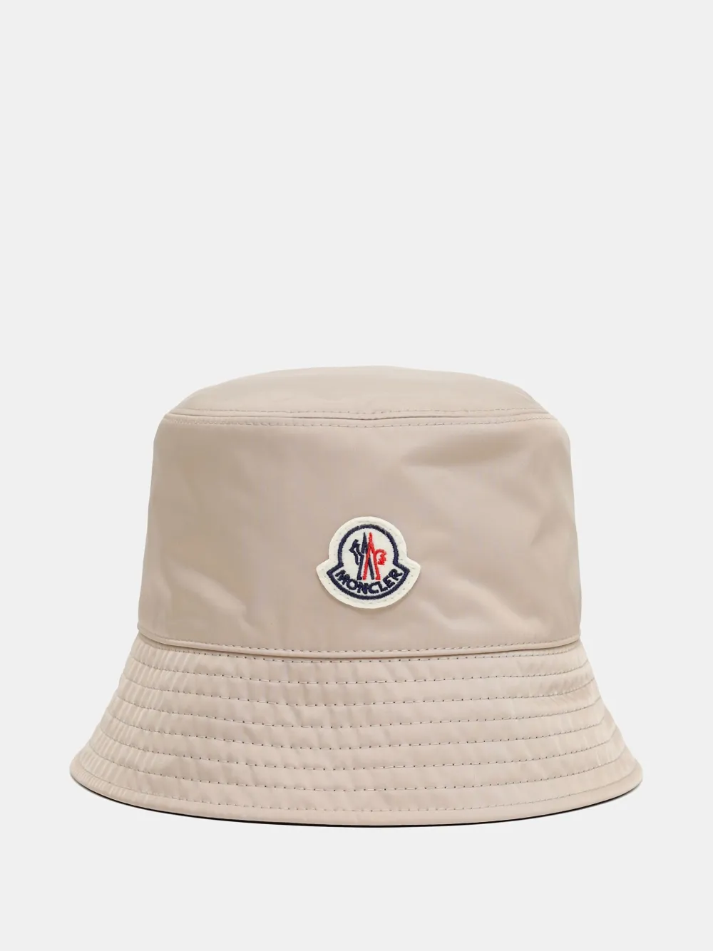 Moncler logo-patch bucket hat - Toni neutri