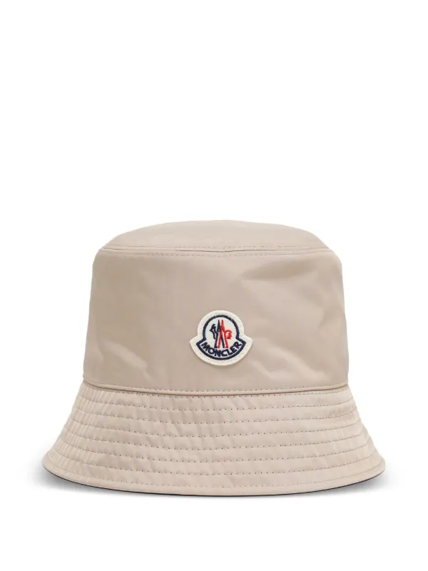 Moncler バケットハット | ニュートラル | FARFETCH JP