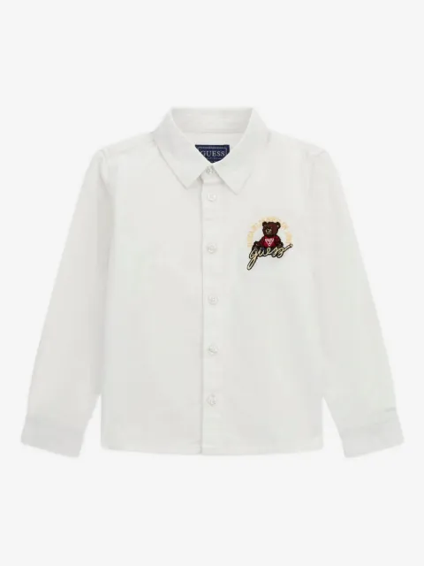 guess kids camisa con bordado