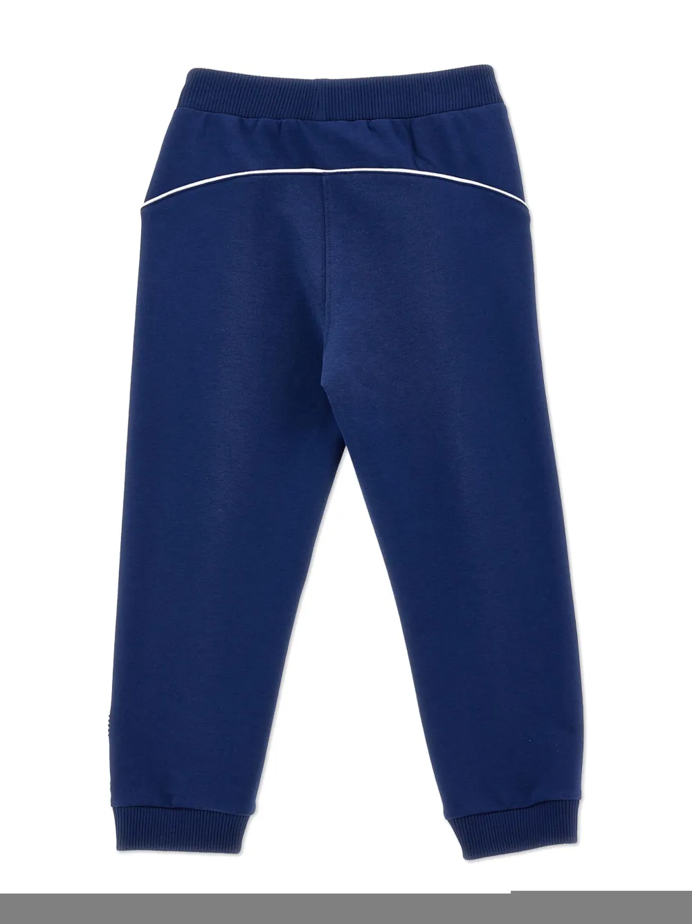 Monnalisa Heart-patch Tracksuit Bottoms In Blue