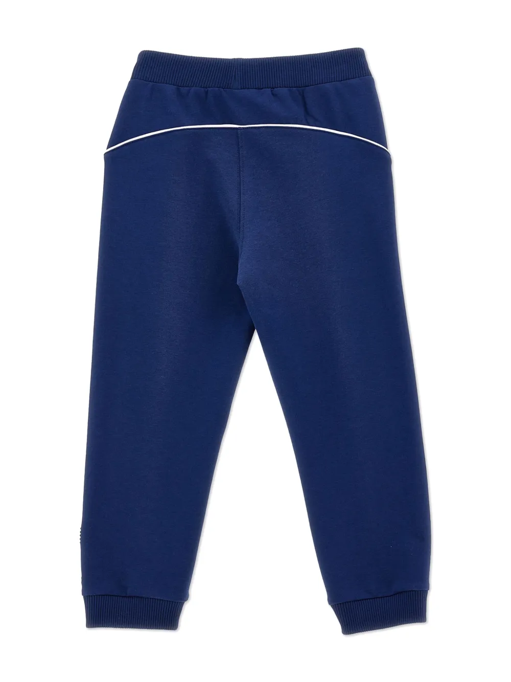 Monnalisa heart-patch tracksuit bottoms - Blauw