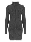 AllSaints ribbed turtleneck mini dress - Black
