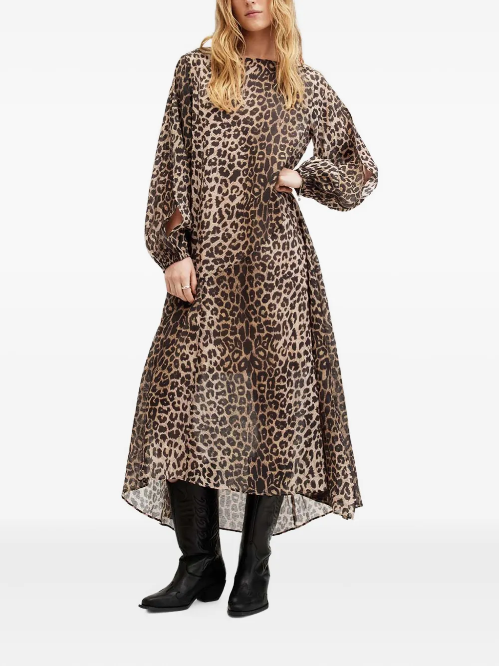 AllSaints Laia ドレス - ブラウン AllSaints Laia ドレス - ブラウン