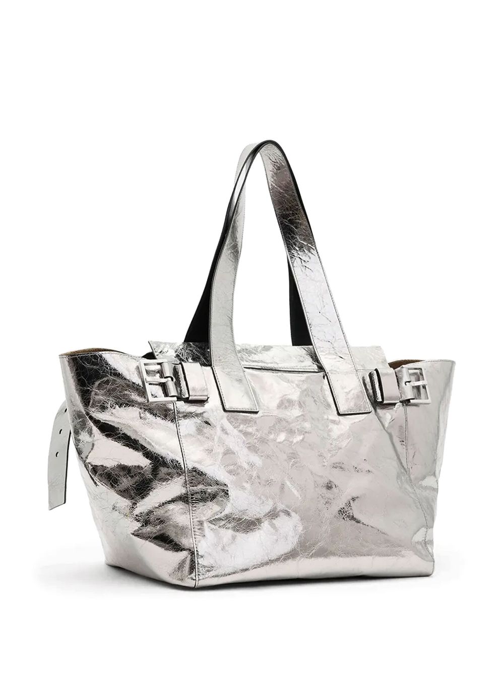 AllSaints Perez shopper - Zilver