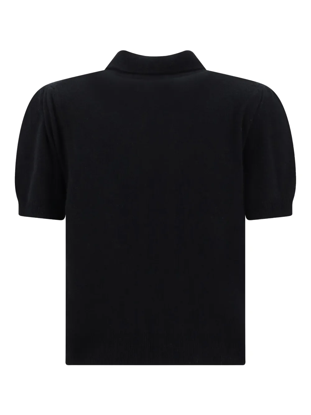 Allude Kasjmier poloshirt - Zwart