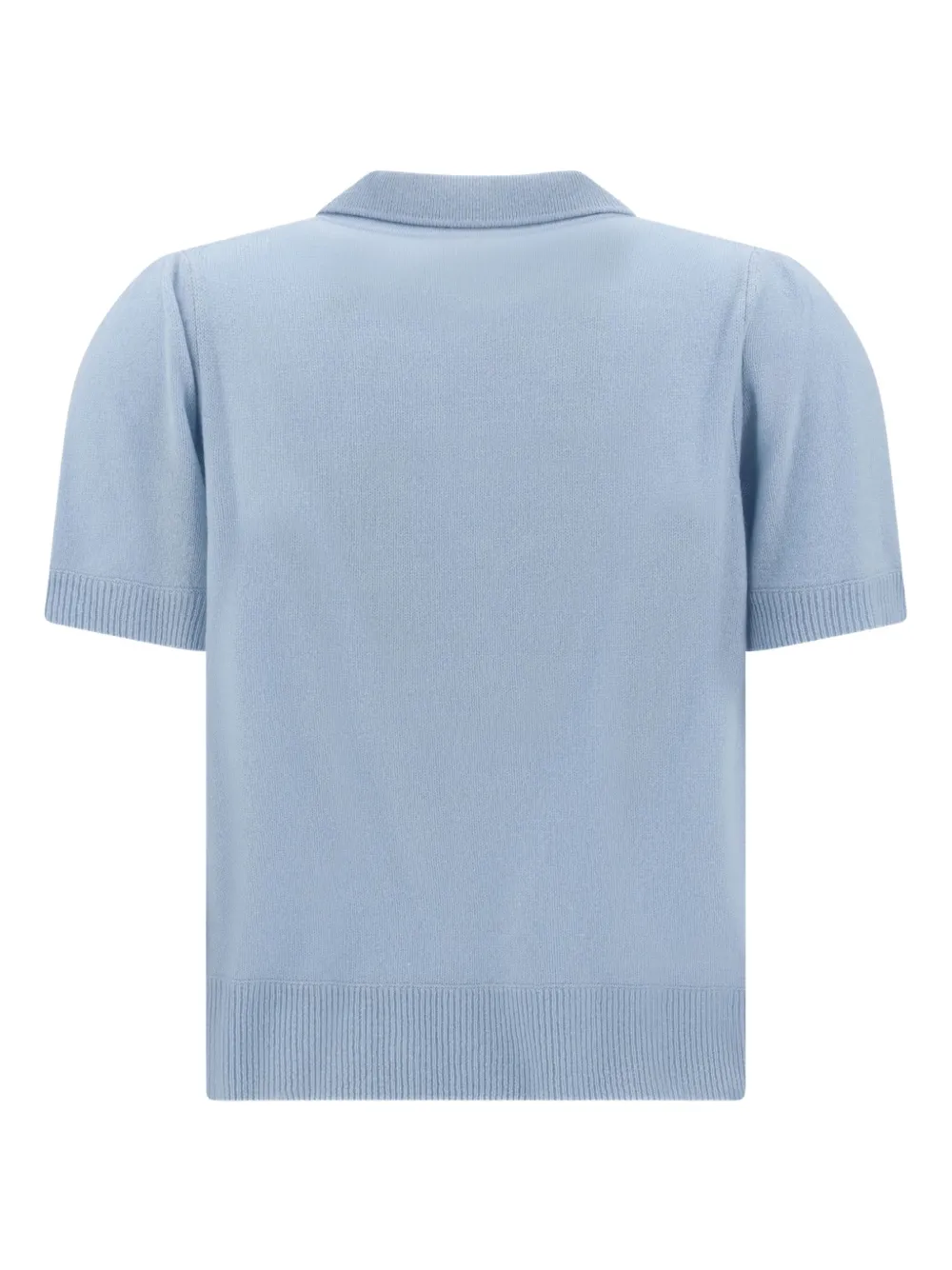 Allude cashmere polo shirt - Blauw