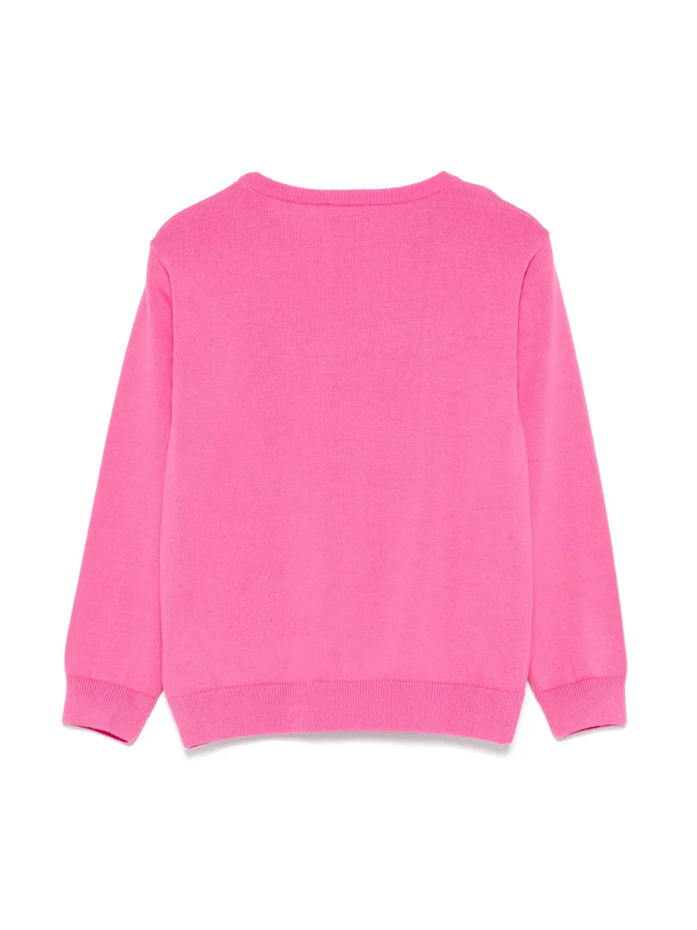 Moschino Kids Intarsia trui - Roze