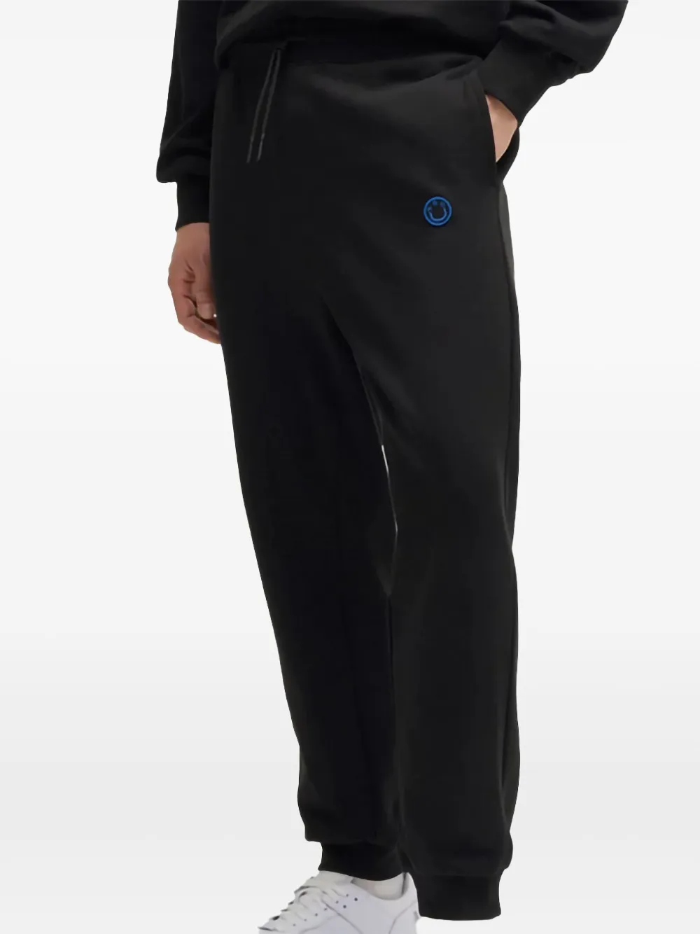 HUGO Nompio "Black" track pants - Zwart