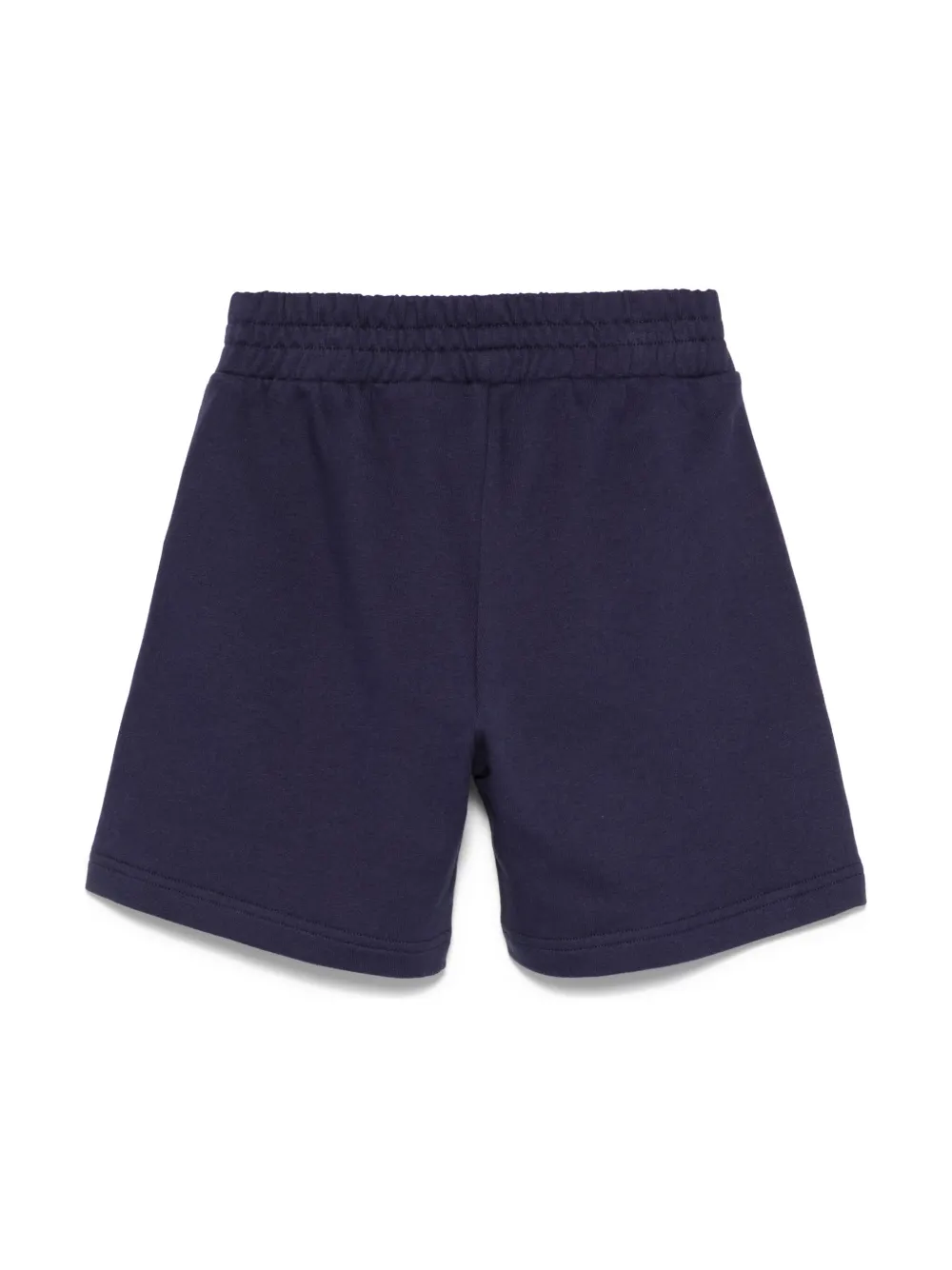 Moschino Kids Shorts met logo-reliëf - Blauw