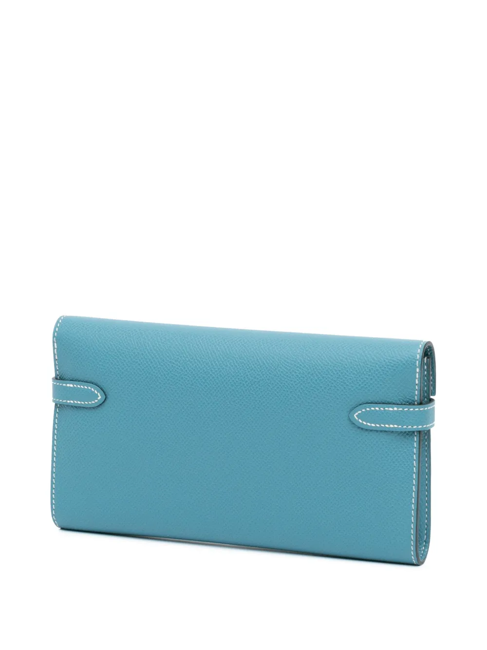 Hermès Pre-Owned 2013 Epsom Kelly Longue Wallet lange portemonnee - Blauw