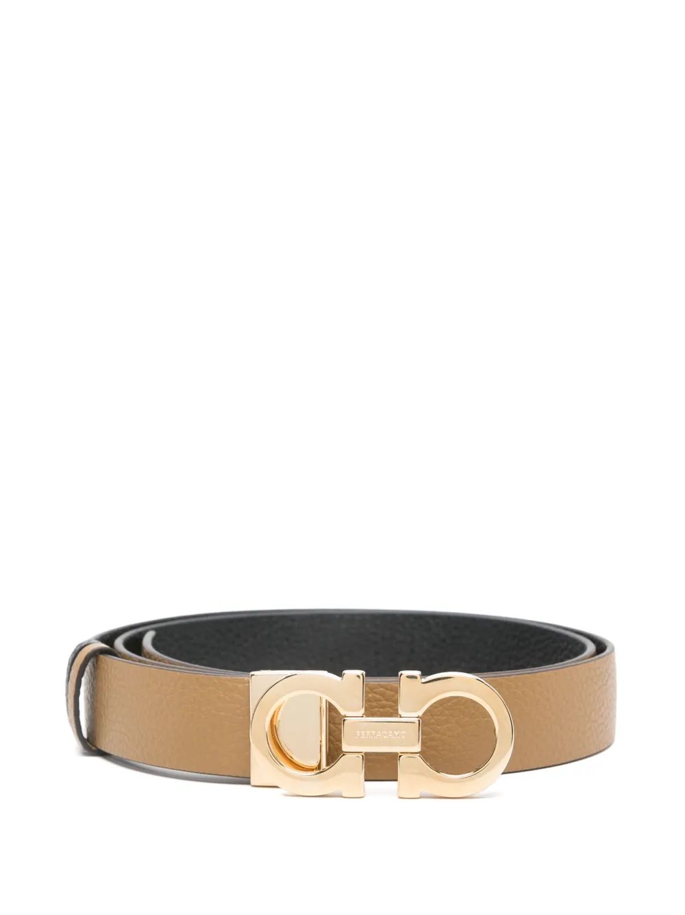 Ferragamo Gancini riem Bruin