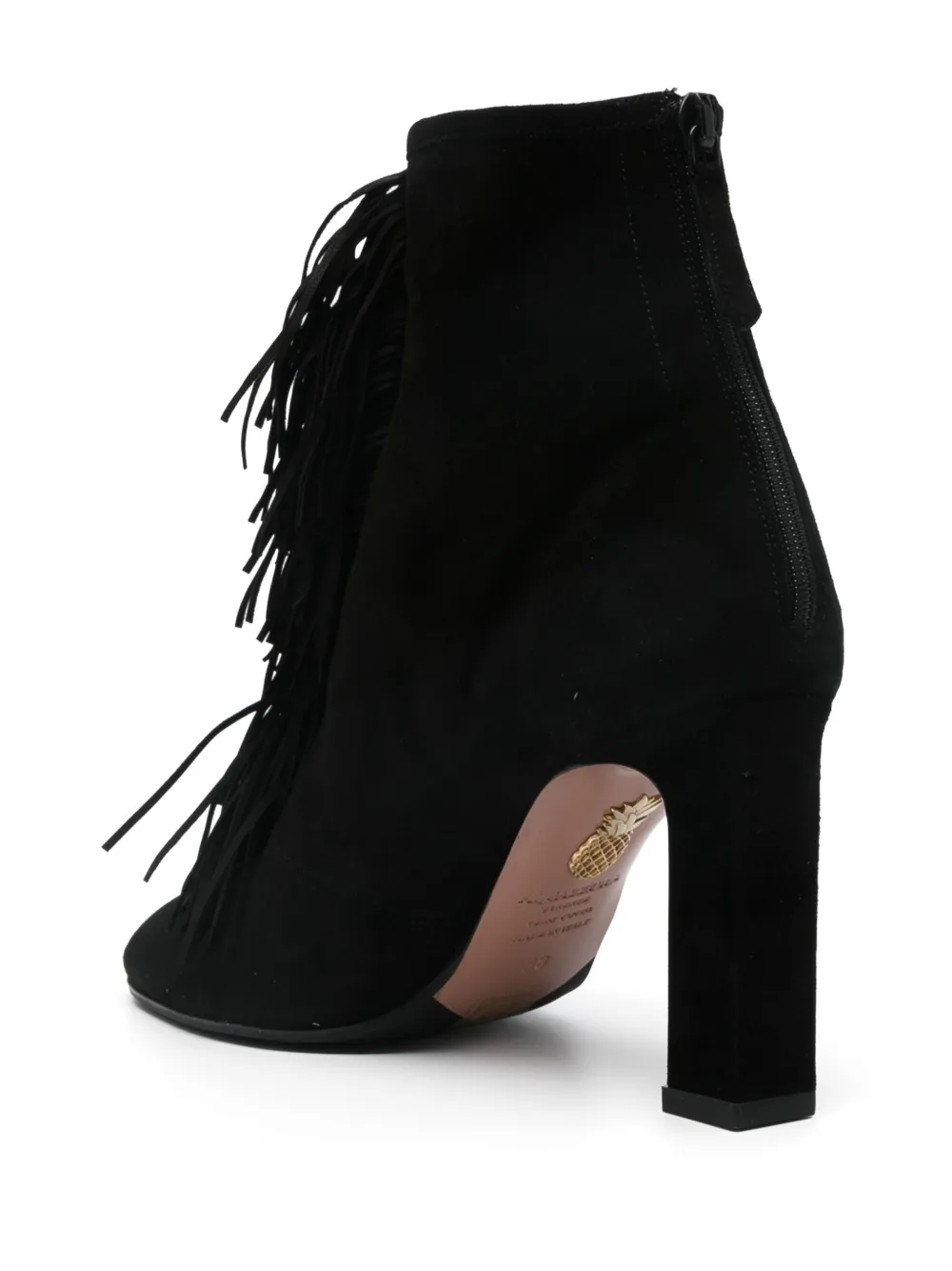 Aquazzura 85mm Gytane boots Black