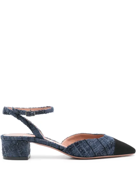 Aquazzura zapatillas French Flirt con tacón de 35mm