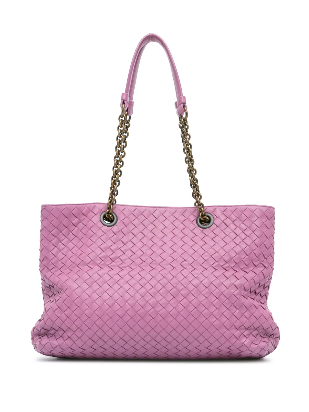 2012-2024 Medium Intrecciato Double Chain tote bag