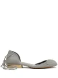 LEMAIRE leather ballet flats - Grey