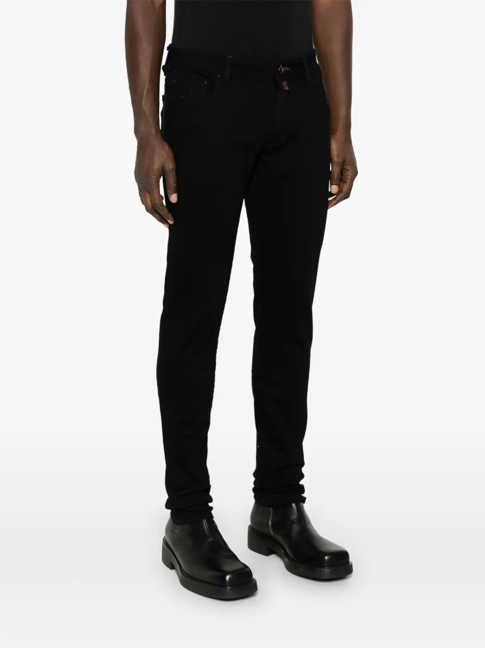 Shop Jacob Cohen Nick Jeans In Black