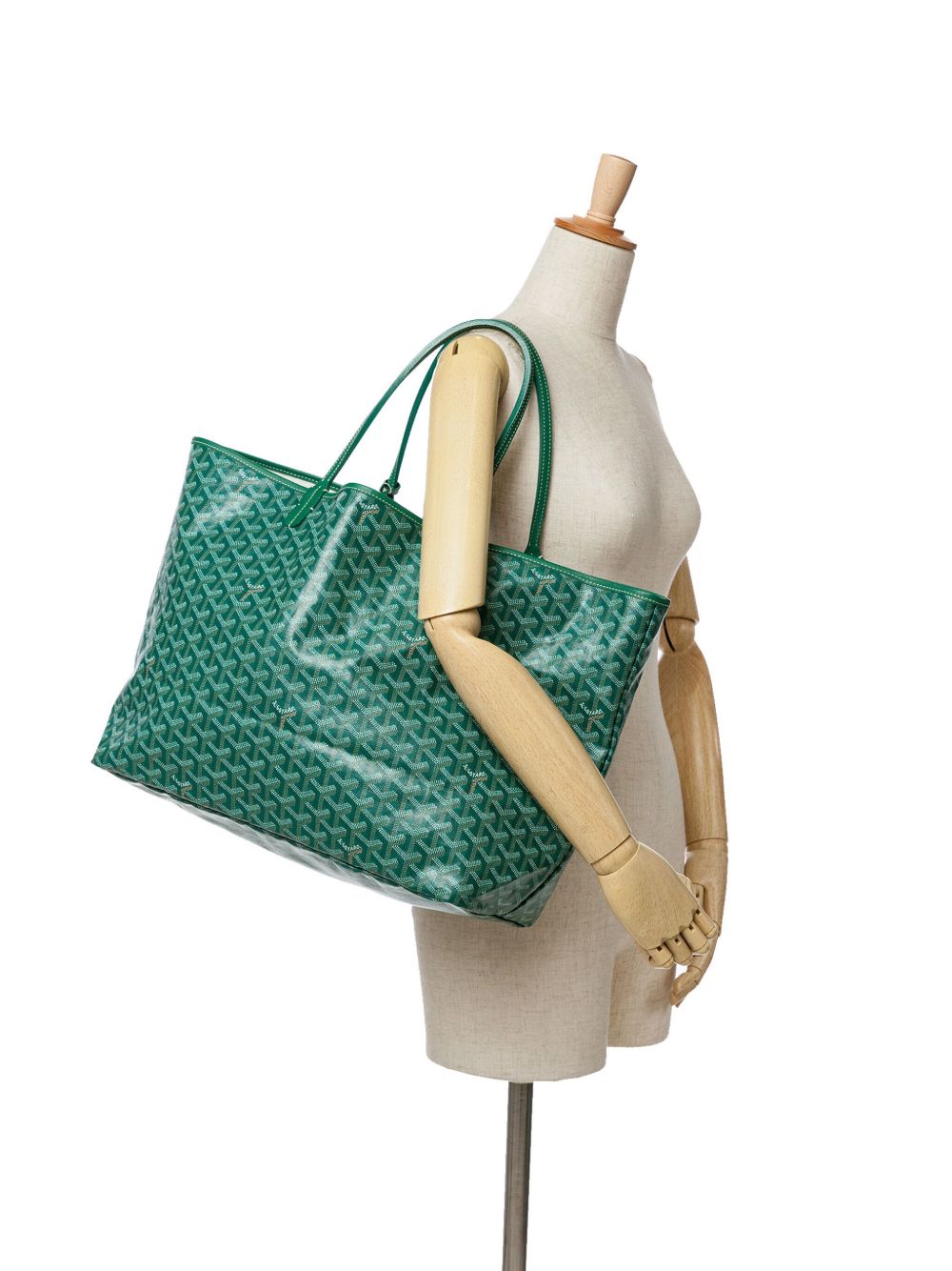 Goyard Pre-Owned 2019 Goyardine Saint Louis GM tote bag - Green