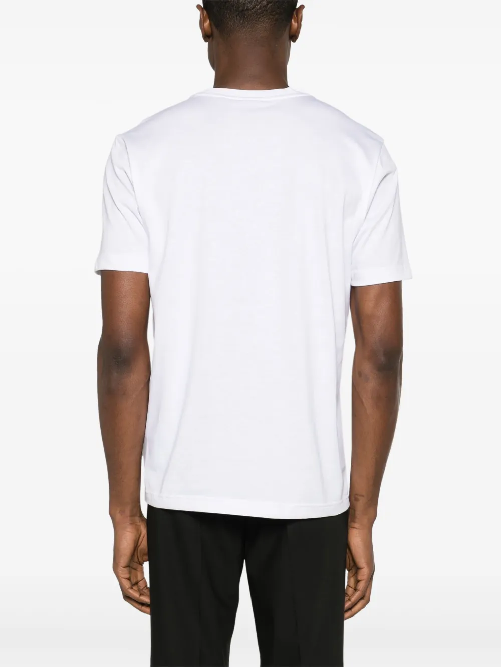 BOSS Katoenen T-shirt Wit