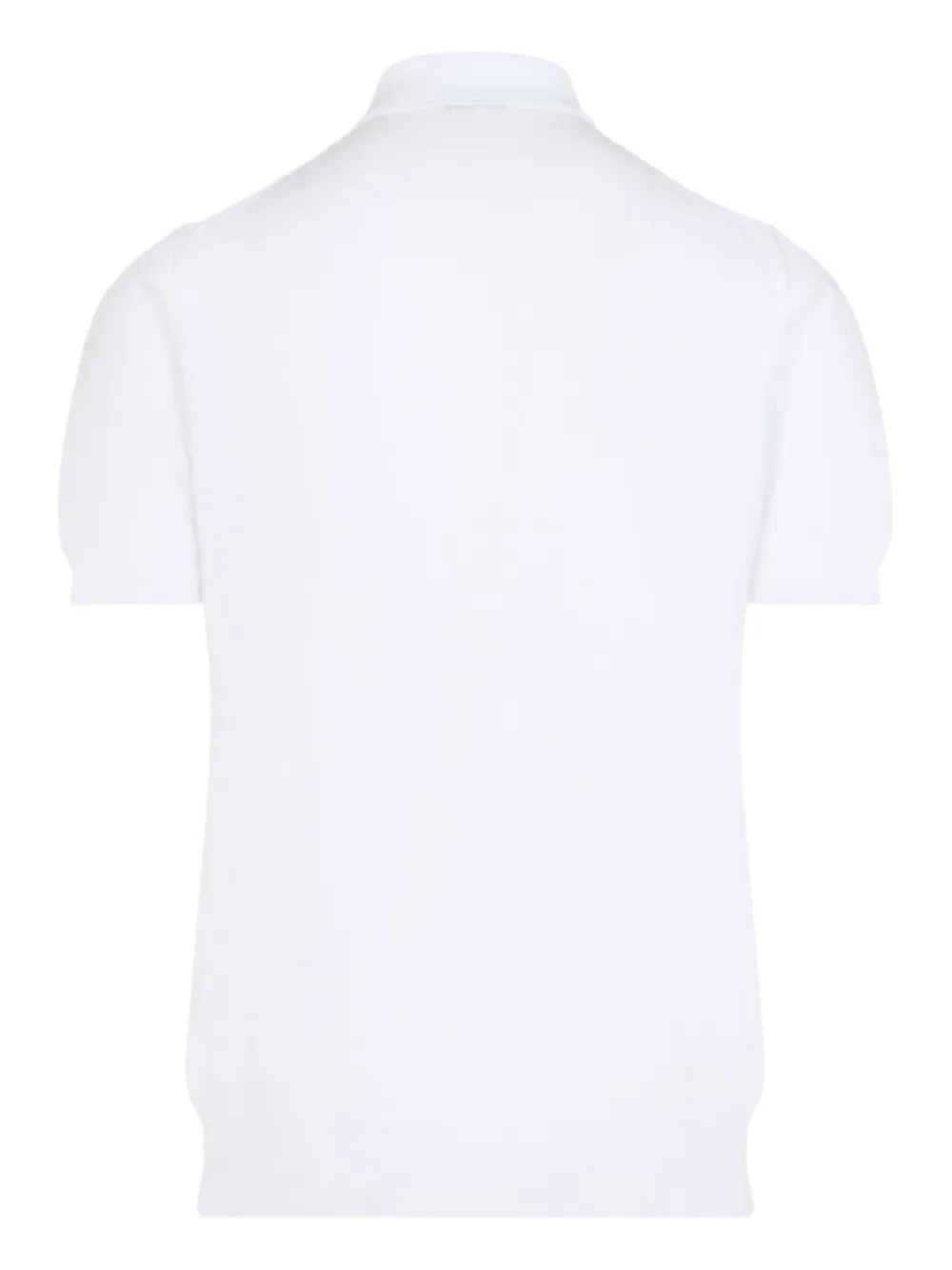 Kiton Katoenen poloshirt - Wit