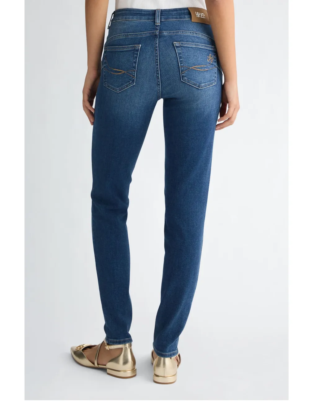 LIU •JO HIGH-RISE SKINNY JEANS