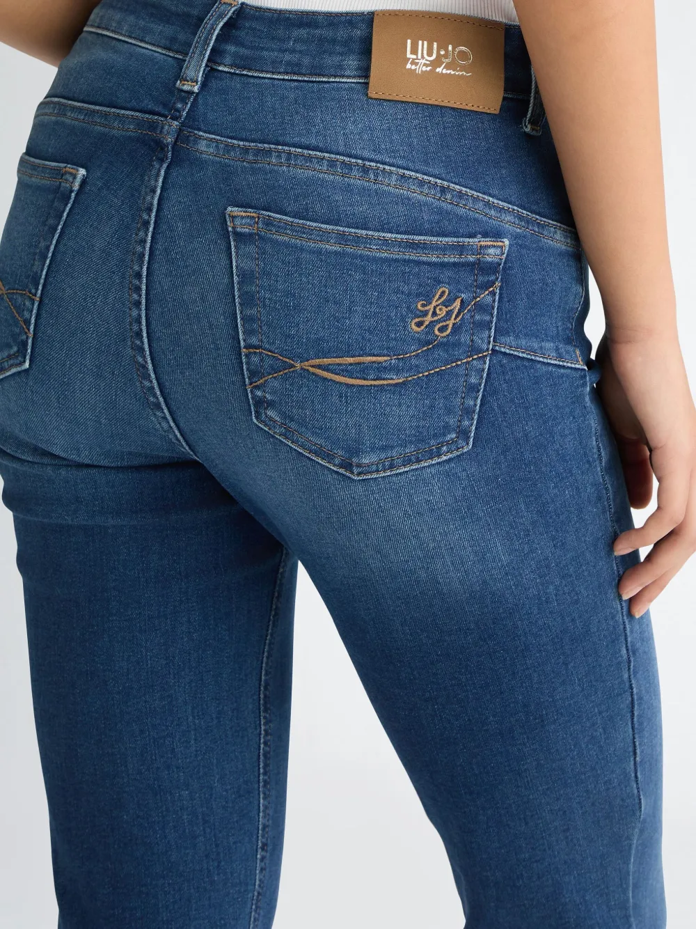 LIU •JO HIGH-RISE SKINNY JEANS