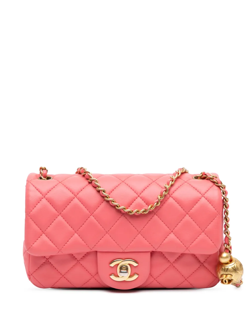 CHANEL Pre-Owned sacoche Mini Rectangular Pearl Crush Flap (2020) | rose | Image 1